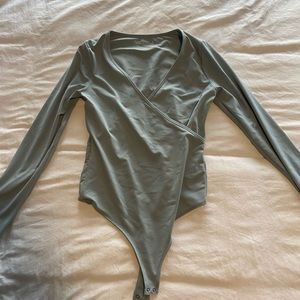 Abercrombie light blue bodysuit NWOT